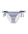 Lemlem Neela String Bikini Bottoms In Blue