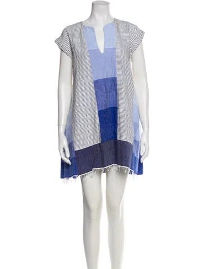 Pre-owned Lemlem Printed Mini Dress In Multi