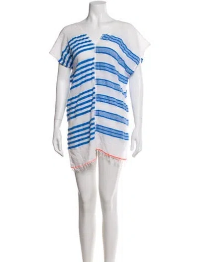 Pre-owned Lemlem Striped Cover-up In Multi