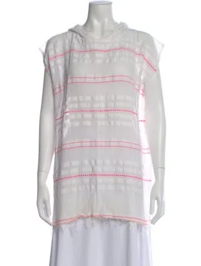 Pre-owned Lemlem Striped Crew Neck Top In Multi