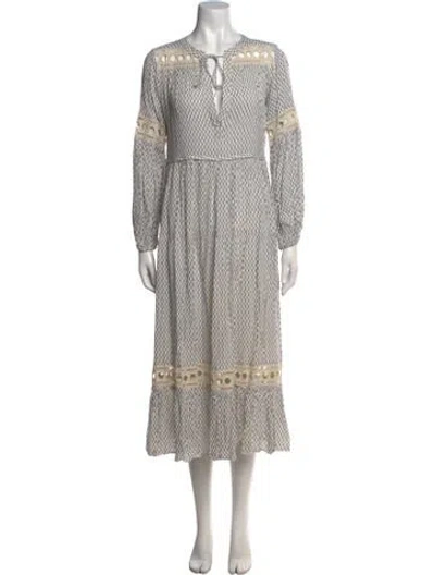 Pre-owned Lemlem Striped Long Dress