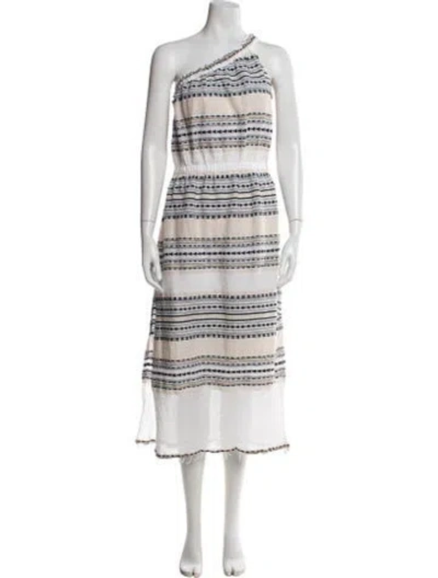 Pre-owned Lemlem Striped Long Dress In Multi