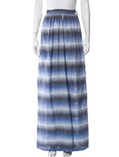 Pre-owned Lemlem Striped Long Skirt In Multi