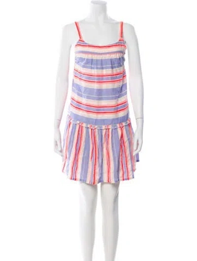 Pre-owned Lemlem Striped Mini Dress