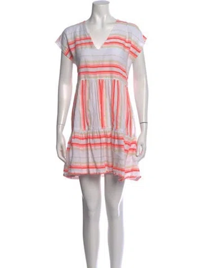Pre-owned Lemlem Striped Mini Dress