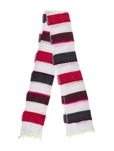 Pre-owned Lemlem Striped Scarf In Multi