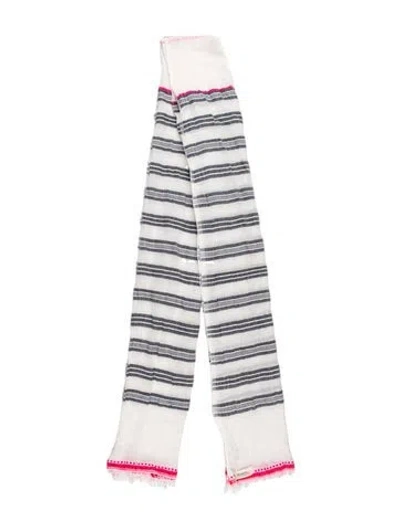 Pre-owned Lemlem Striped Scarf In Neutrals