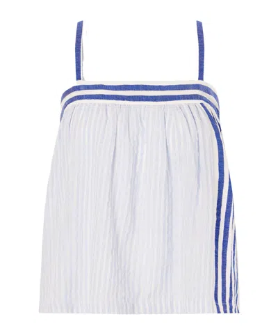 Lemlem Thea Cotton Tank Top In White