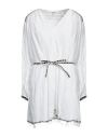 Lemlem Woman Mini Dress White Size Xs/s Cotton, Acrylic In White