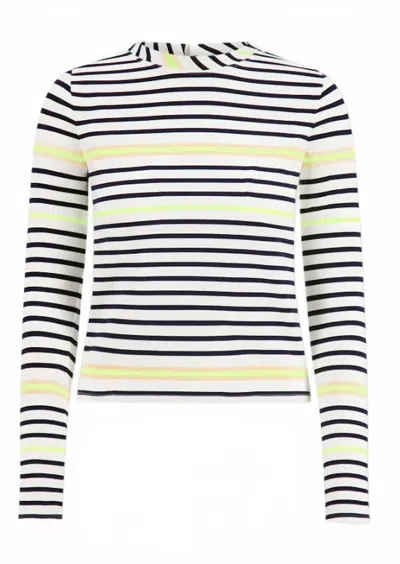 Lemlem Women's Azeb Rash Swim Top In Bahar Cream In Multi