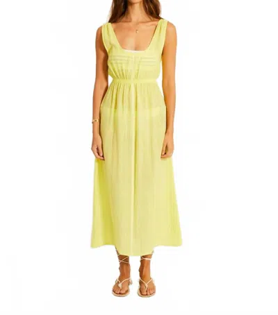 Lemlem Women's Melat Dress In Nefas Yellow