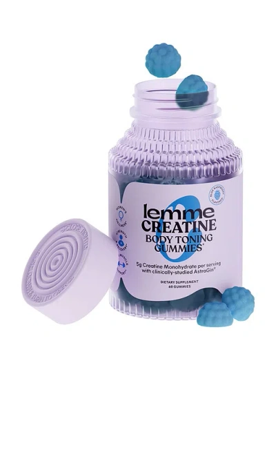 Lemme Creatine Body Toning Gummies In Blue Raspberry