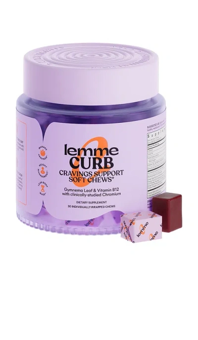 Lemme Curb, Glucose & Cravings Support Soft Chews In Purple