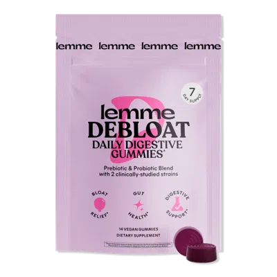 Lemme Debloat: Daily Digestive Gummies - 14 Ct