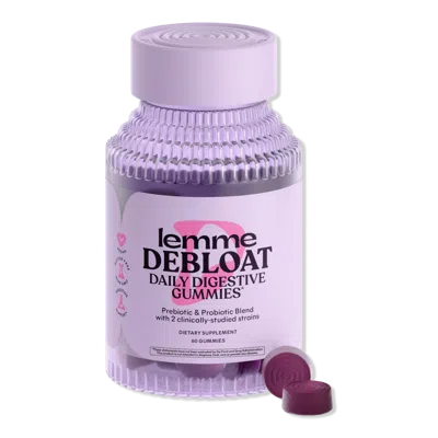 Lemme Debloat: Daily Digestive Gummies - 60 Ct