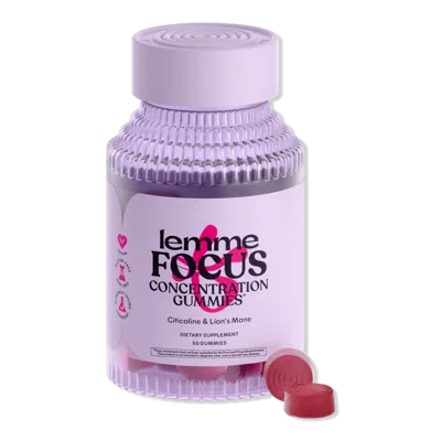 Lemme Focus: Concentration Gummies