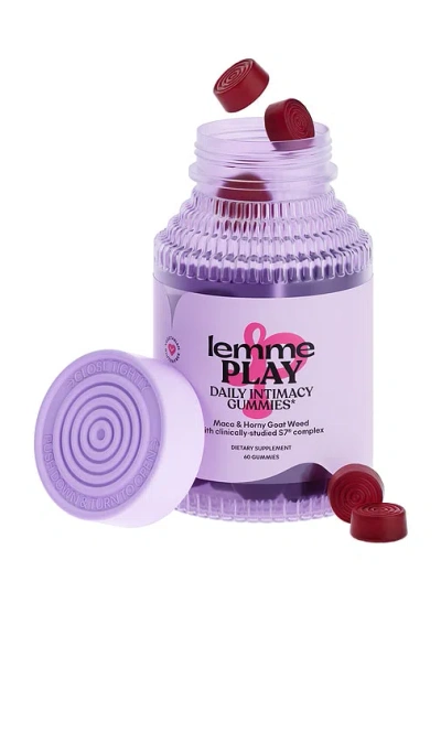 Lemme Play, Daily Intimacy Gummies In N,a