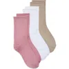 Lemon 3-pack Crew Socks