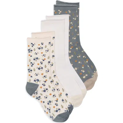 Lemon 3-pack Crew Socks