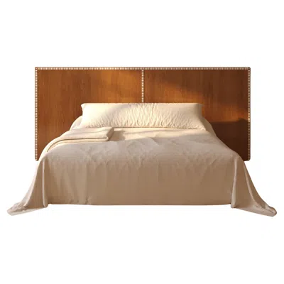 Pre-owned Lemon Aquarama Headboard In Cherry 127" W X 51.6" H In Brown