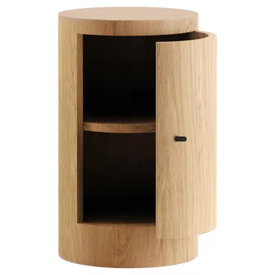 Pre-owned Lemon Constant Night Stand Single Right Unit In Oak Wood By  In Brown