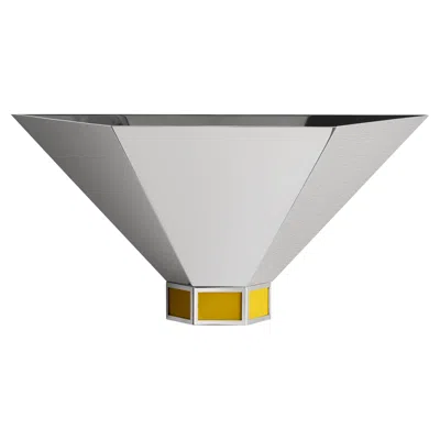 Pre-owned Lemon Florens Wall Sconce In Mirror-polished Stainless Steel Designed By Yaniv Chen In Brown