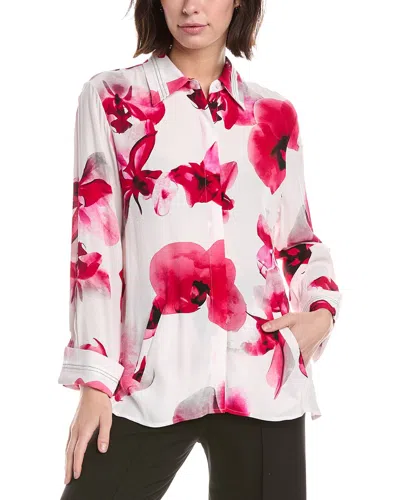 LEMON GRASS LEMON GRASS BEADED TWILL BLOUSE