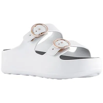 Lemon Jelly Women's Gaia Sandal In Pearl Metallic In Multi