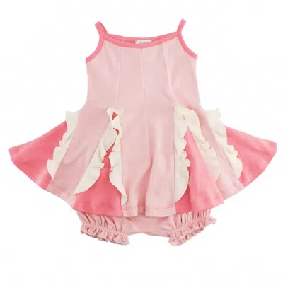Lemon Loves Layette Kids' Baby Girls Amelia Twirl Dress In Pink