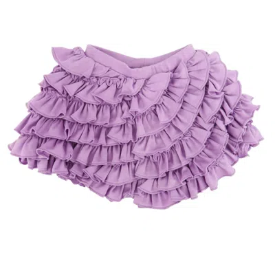 Lemon Loves Layette Kids' Baby Girls' Joy Bloomer In Sheer Lilac In Purple