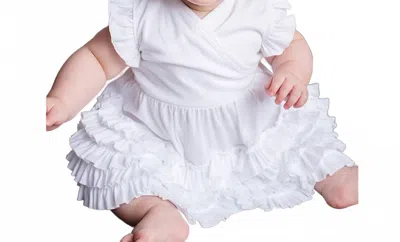 Lemon Loves Layette Kids' Baby Girls Mia Dress In White