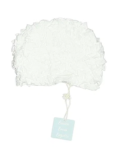 Pre-owned Lemon Loves Layette Kids' Beanie Hat In White