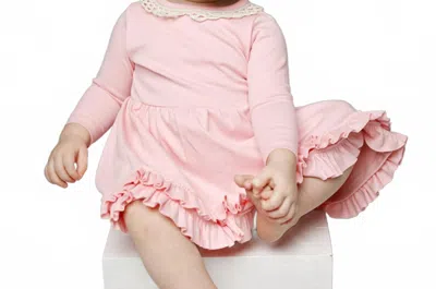 Lemon Loves Layette Kids' Charlotte Dress In Roseshadow Pink
