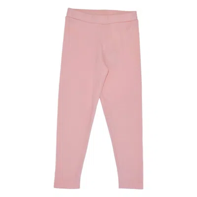 Lemon Loves Layette Kids' Girls Basic Leggings In Rose Shadow Pink