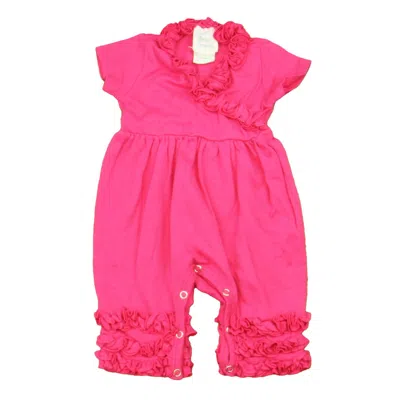 Lemon Loves Layette Kids' Girls Pink Romper