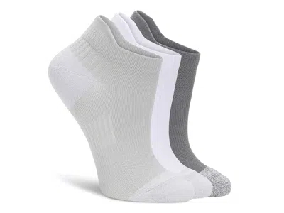 Lemon Powder Tab No Show Socks 3 Pack In Brown