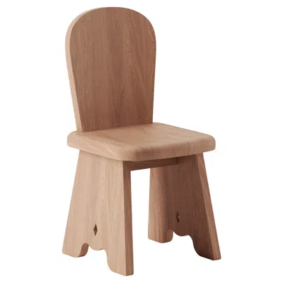 Pre-owned Lemon Rambling Chair In Natural French Oak Wood By Yaniv Chen For  In Brown