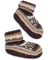 Lemon Slipper Sock In Brown