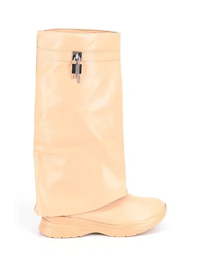 Pre-owned Lemonade Boots In Orange