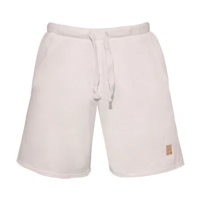 Lemondose Men's Organic Cotton Sweat Shorts In Neutral