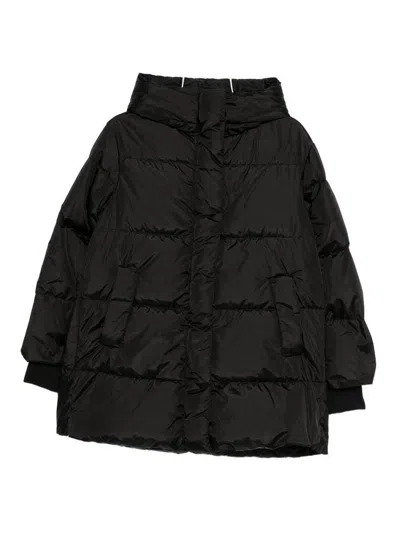 Lempelius Anu Midi Down Jacket In Black
