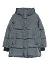 Lempelius Anu Midi Down Jacket In Gray