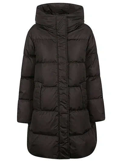 Lempelius Hooded Padded Jacket In Black