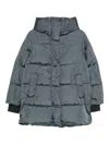 Lempelius Anu Midi Down Jacket In Gray