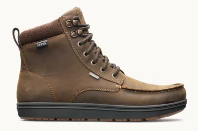 Lems Shoes Men's Boulder Grip Waterproof Boot In Dakota In Animal Print