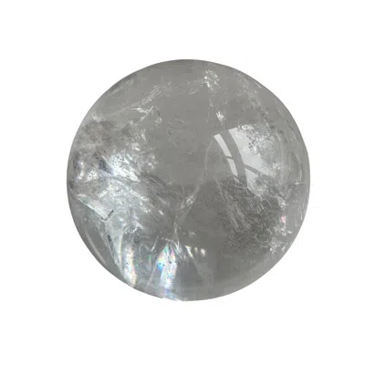 Lemuria Store Neutrals Clear Quartz Sphere
