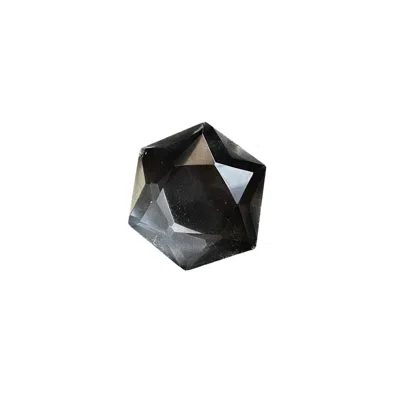 Lemuria Store Neutrals Clear Quartz Star Small In Black