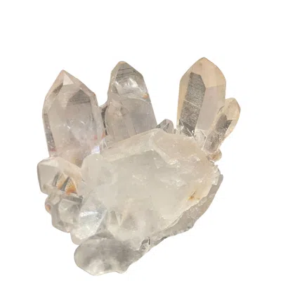 Lemuria Store Neutrals Pink Lemurian Quartz Cluster