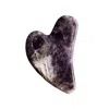 Lemuria Store Pink / Purple Amethyst Gua Sha In Pink/purple