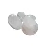 Lemuria Store Pink / Purple Rose Quartz Eye Contour Massage Tool In Pink/purple